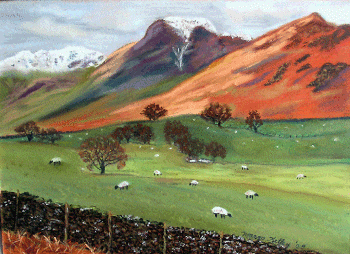Cat Bells_Pastel Painting by Margo Kelley